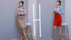 (4K) H라인 스커트 룩북 H-line skirt lookbook