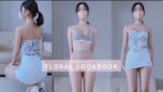 (4K 고화질) 🌷꽃무늬 룩북 | floral lookbook