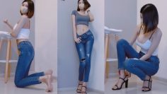 (4K)👖스키니진에 어울리는👚셔츠 룩북(단발) | shirts to match skinny jeans lookbook (short hair)