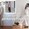 recreating pinterest outfits! | fall + winter outfit ideas with a capsule wardrobe