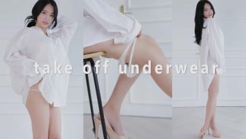 [4K 세로 룩북] 눈앞에서 극락보내는 속옷 소개 룩북 underwear LOOKBOOK 직캠 / 윤서린