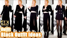 Black Colour Outfit Ideas