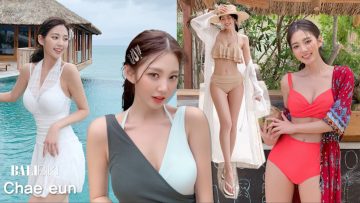 [세로직캠] ❤여름맞이 비공개 채은 모델의 비키니 모노키니 수영복 촬영현장 lovely bikini outfit❤