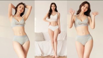 [4K직캠]💛Happy New Year! 락채은 모델의 언더웨어 촬영현장💛 lovely underwear outfit