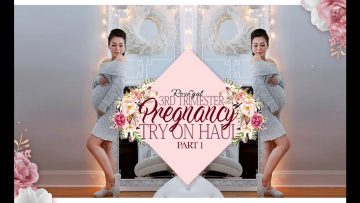 Pregnancy Try On Haul part 1