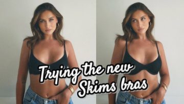 THE NEW SKIMS BRAS TRY ON. ARE THEY WORTH THE HYPE?