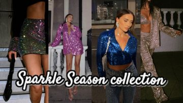 TRYING ON THE NEW SLA PARTY COLLECTION | PARTY SEASON OUTFITS
